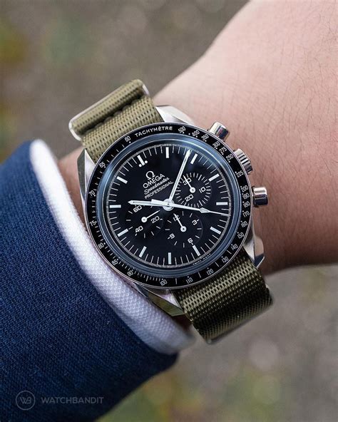 nasa strap omega speedmaster|Omega Speedmaster nato strap size.